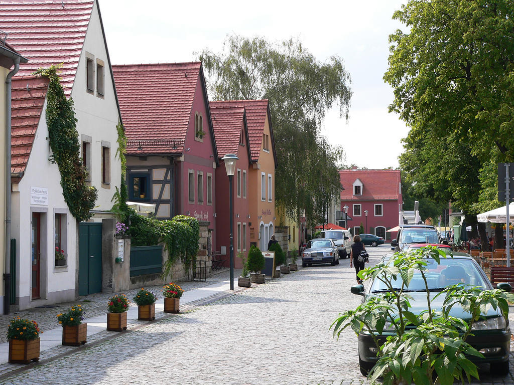 Ferienwohnung Am Elberadweg Dresde Exterior foto